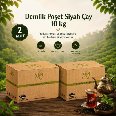2'li Demlik Poşet Siyah Çay – 10KG